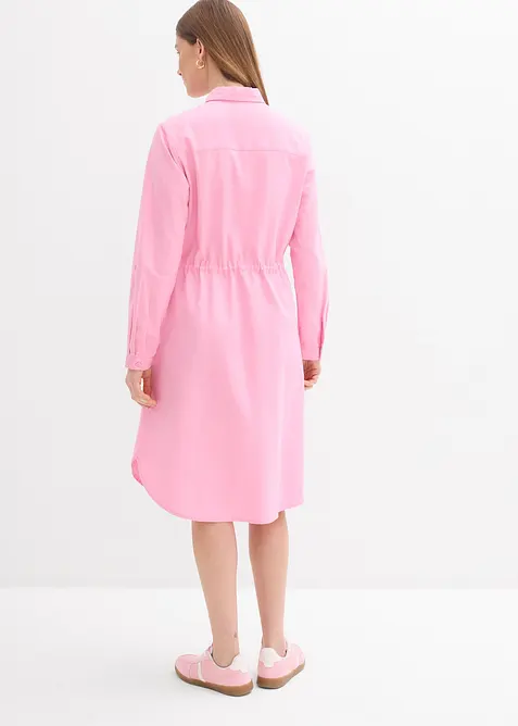 Robe-chemise en lin et coton, bonprix