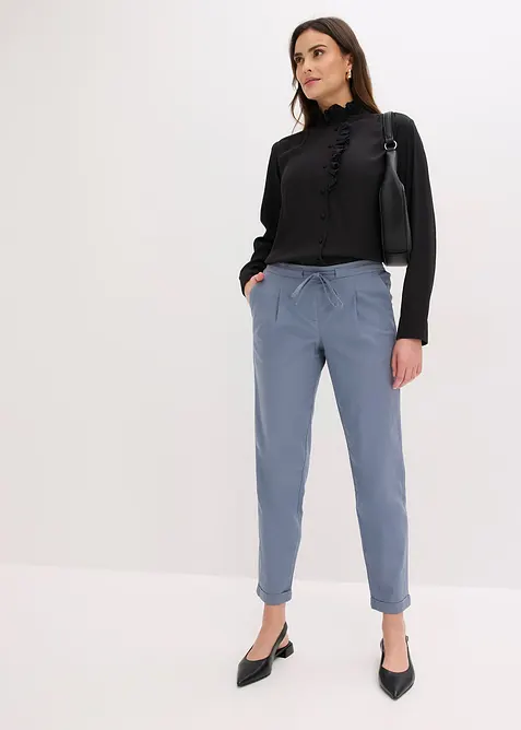 Pantalon en lin m&eacute;lang&eacute;, bonprix