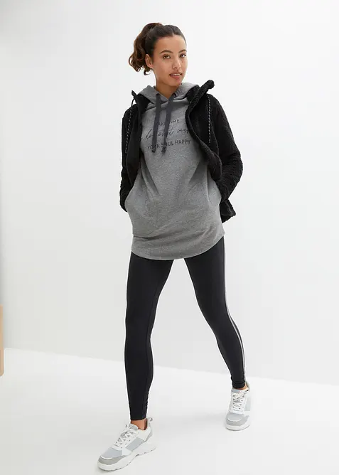 Ensemble de jogging avec sweat long et legging (2 pces), bonprix