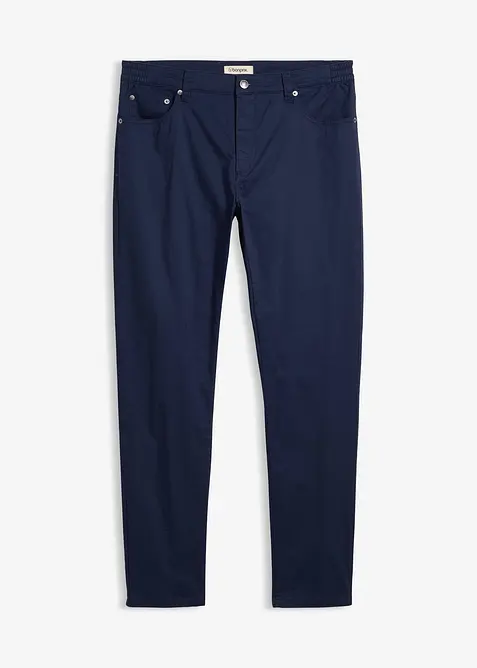 Pantalon fusel&eacute; extensible &agrave; taille &eacute;lastiqu&eacute;e, regular, bonprix