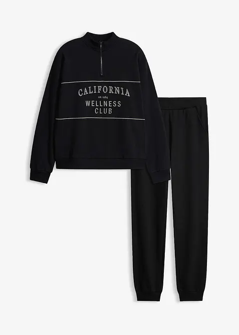 Tenue d&rsquo;int&eacute;rieur en sweat 100% coton, bonprix