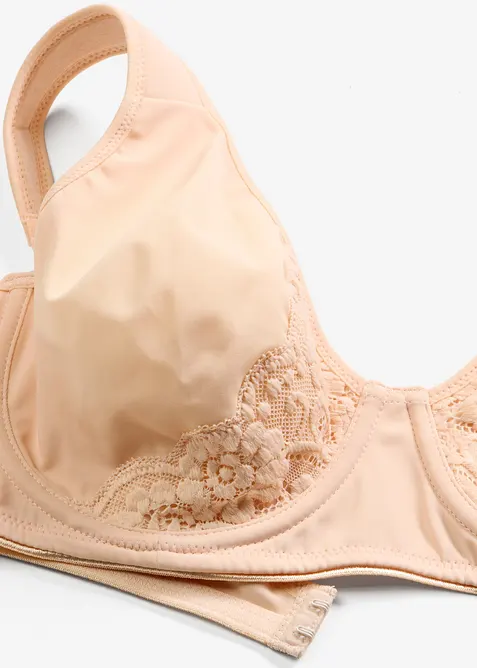 Soutien-gorge minimiseur &agrave; bretelles rembourr&eacute;es, bonprix