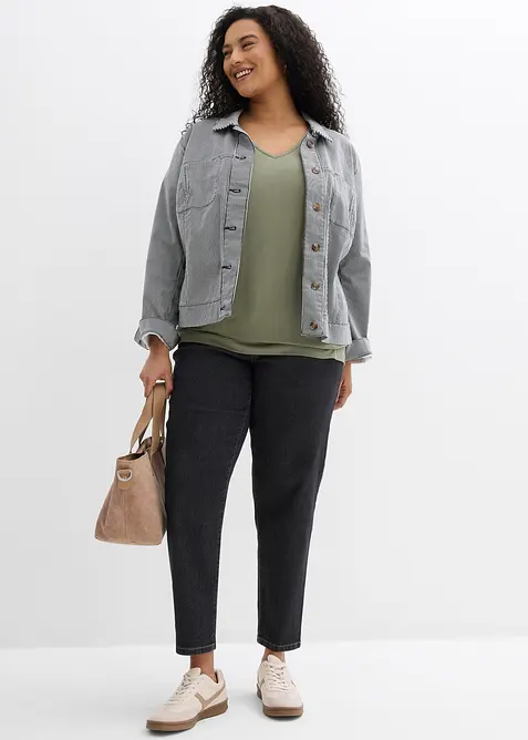 T-shirt oversize en viscose fluide, bonprix