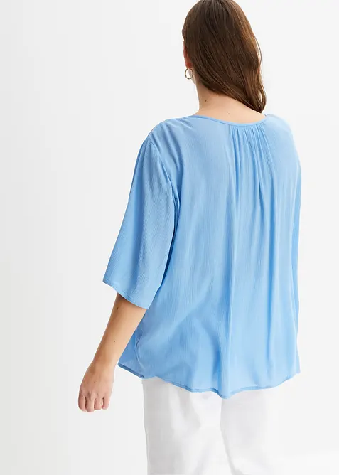 Tunique en viscose effet froiss&eacute;, bonprix