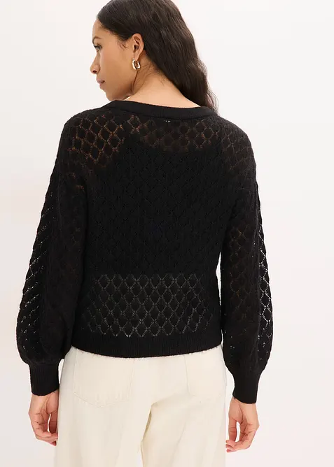Pull ajour&eacute;, bonprix