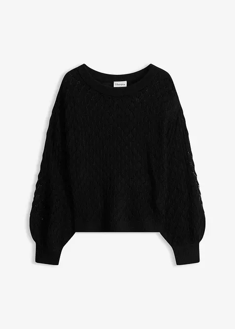 Pull ajour&eacute;, bonprix