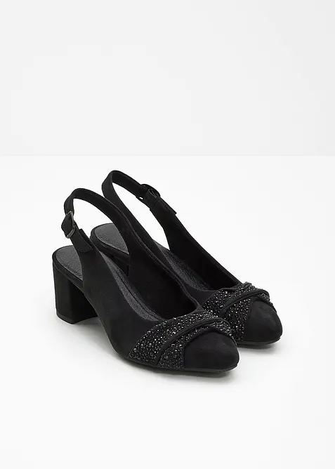 Escarpins slingback Jana largeur H, Jana