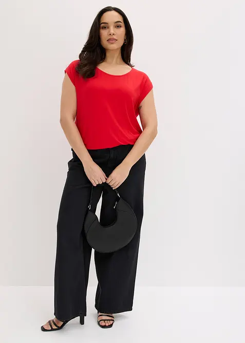 T-shirt en viscose extensible, bonprix