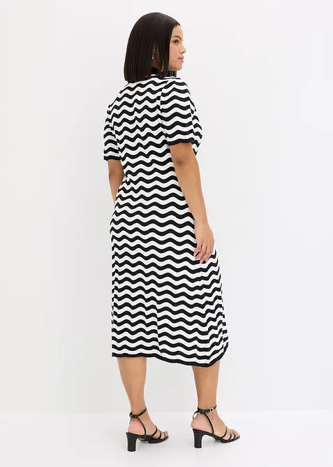 Robe en maille 100% coton, bonprix