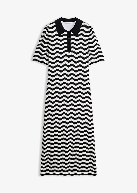 Robe en maille 100% coton, bonprix