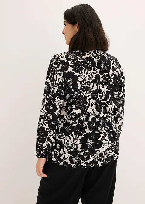 Blouse &agrave; rubans de dentelle, bonprix