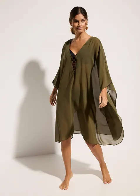 Tunique de plage en mousseline l&eacute;g&egrave;re, bonprix