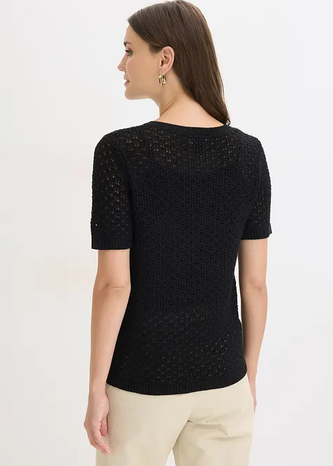 Pull ajour&eacute;, bonprix