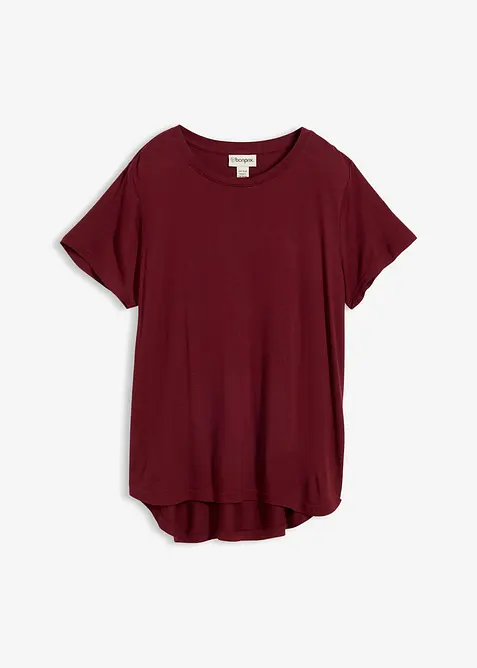 T-shirt long en viscose douce, bonprix