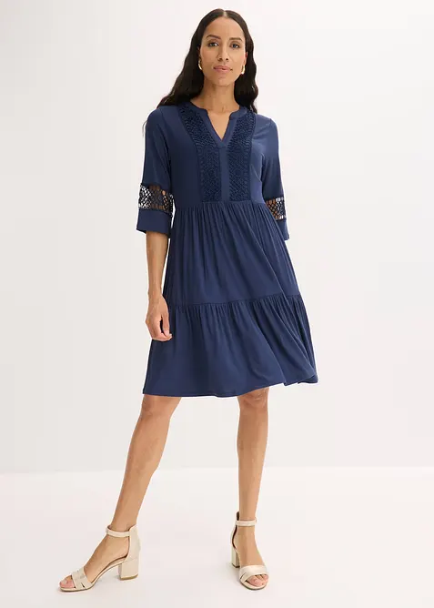 Robe-tunique en viscose douce, bonprix