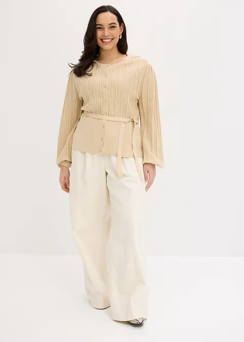 Pull ajour&eacute;, bonprix