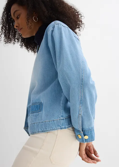 Veste en jean 100% coton, bonprix