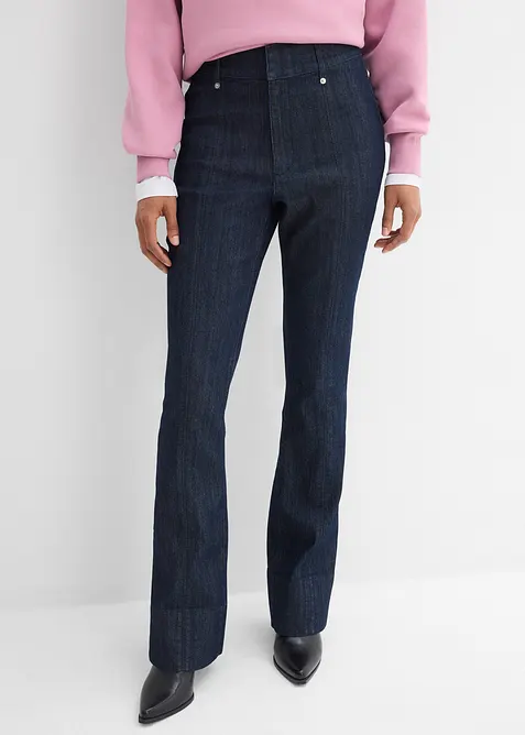 Jean bootcut taille haute, bonprix