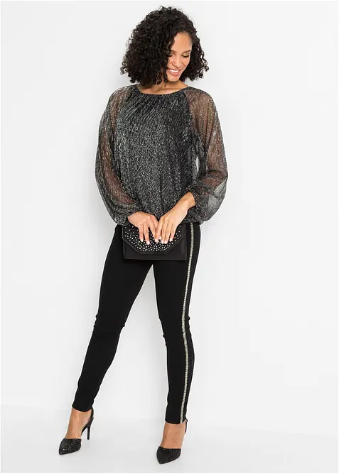 T-shirt m&eacute;tallis&eacute;, bonprix