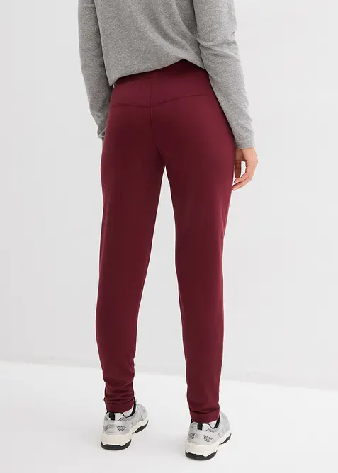 Pantalon jogger en viscose m&eacute;lang&eacute;e, bonprix