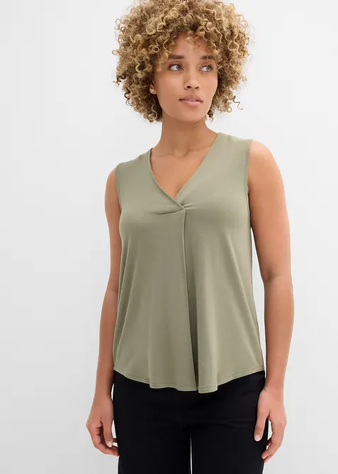 Top doux en jersey viscose, bonprix