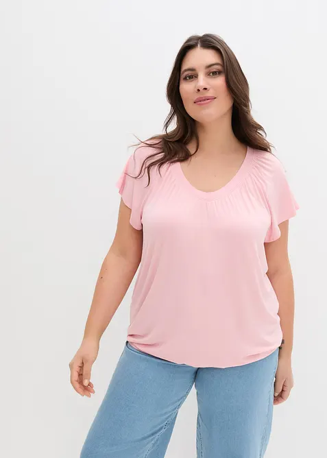 T-shirt en viscose extensible, bonprix