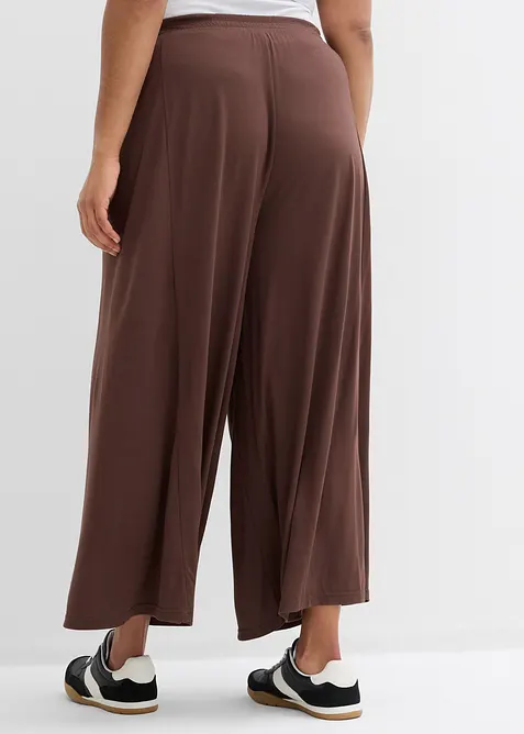Jupe-culotte en jersey, jambes larges, bonprix