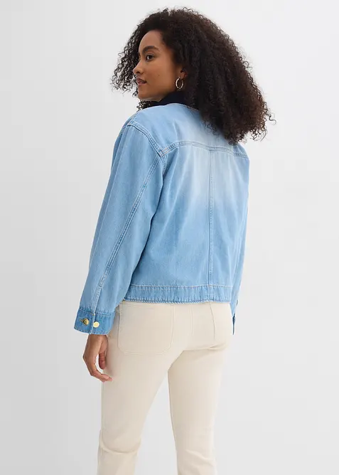 Veste en jean 100% coton, bonprix