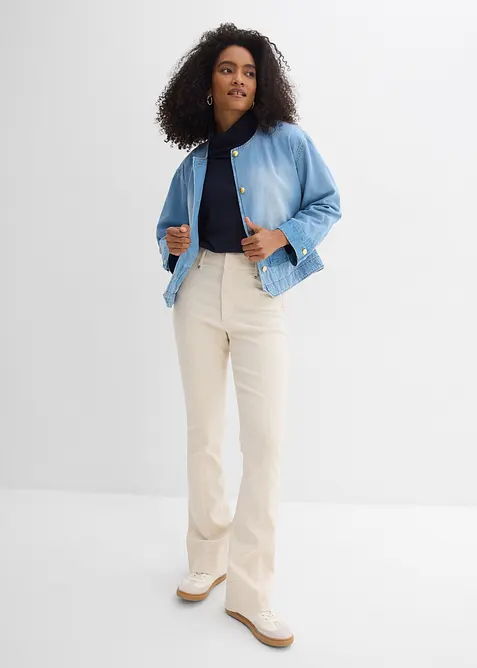 Veste en jean 100% coton, bonprix