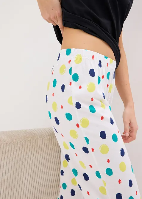 Pyjama corsaire 100% coton, bonprix