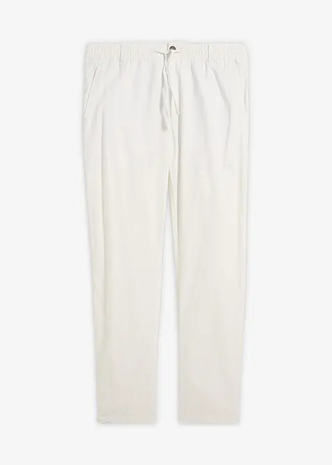 Pantalon chino l&eacute;ger, regular, droit, bonprix
