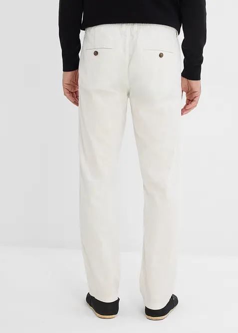 Pantalon chino l&eacute;ger, regular, droit, bonprix