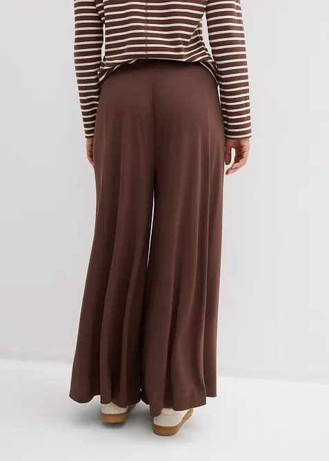 Jupe-culotte en jersey, jambes larges, bonprix