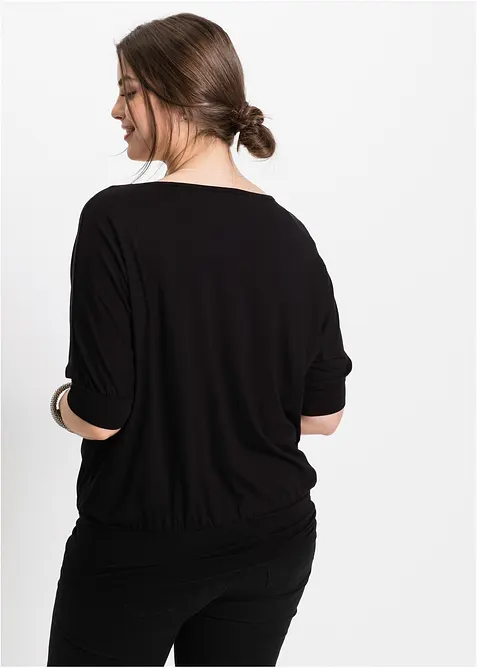 T-shirt fluide en viscose extensible, bonprix