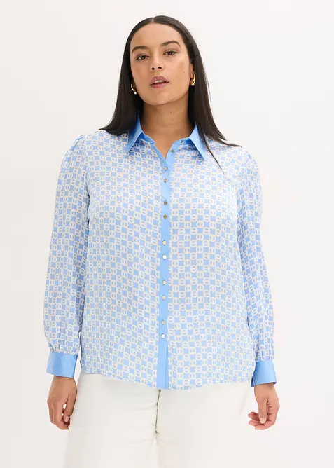 Chemisier en satin, bonprix