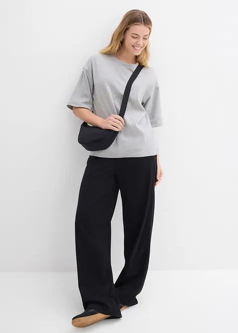 T-shirt &eacute;pais oversize 100% coton, bonprix