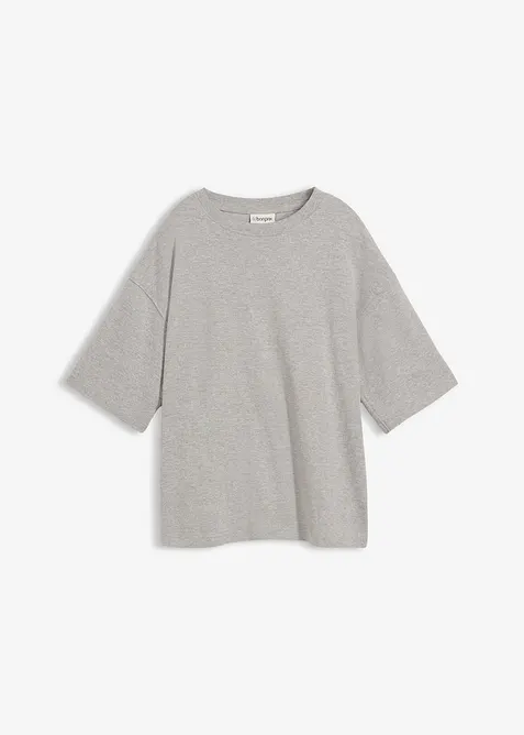 T-shirt &eacute;pais oversize 100% coton, bonprix