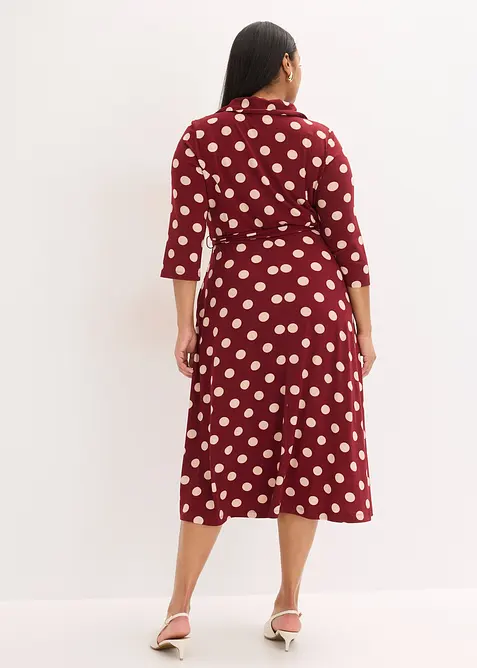 Robe-chemise avec lien &agrave; nouer (ens. 2 pces.), bonprix