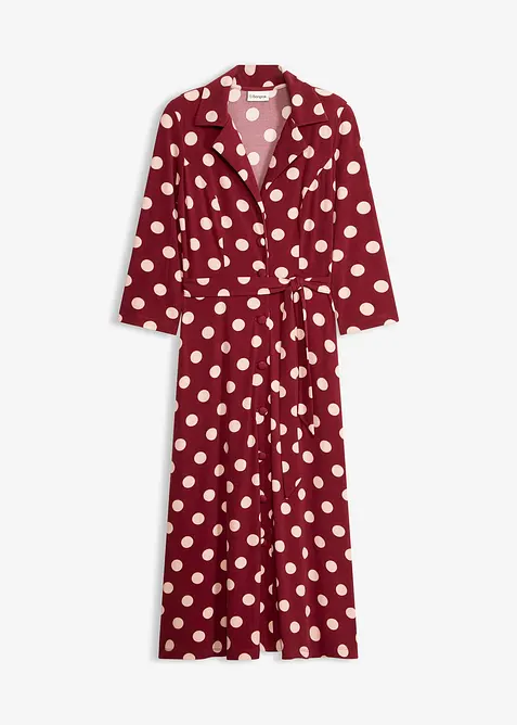 Robe-chemise avec lien &agrave; nouer (ens. 2 pces.), bonprix
