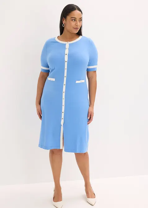 Robe en maille, bonprix