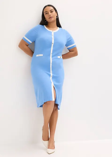 Robe en maille, bonprix