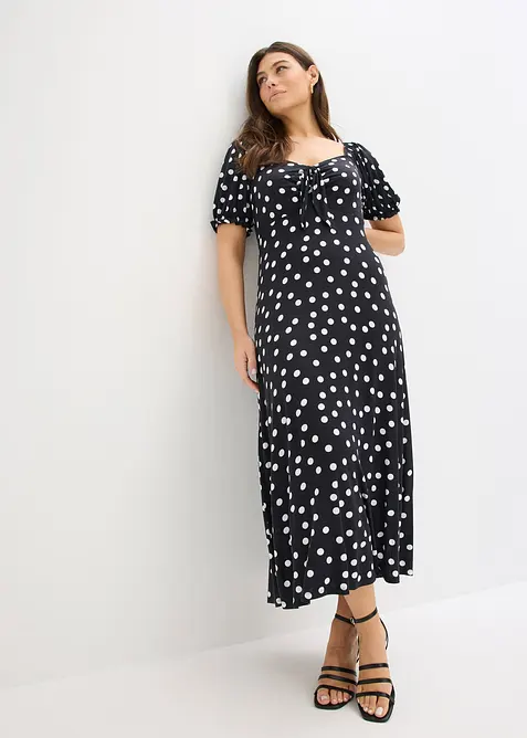 Robe midi en viscose extensible, bonprix