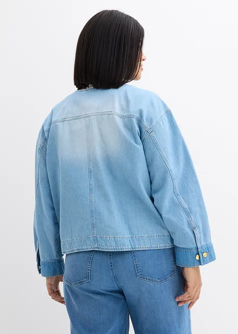 Veste en jean 100% coton, bonprix