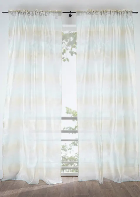 Voilage effet brillant (1&nbsp;pce), bonprix