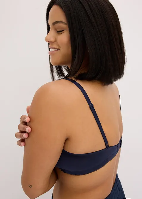 Lot de 2 soutiens-gorge d&rsquo;allaitement coton sans armatures, bonprix