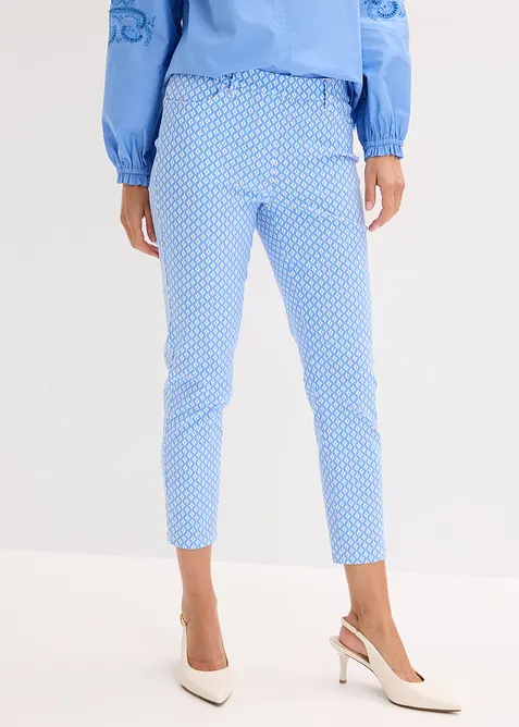 Pantalon 7/8 extensible en bengaline, bonprix