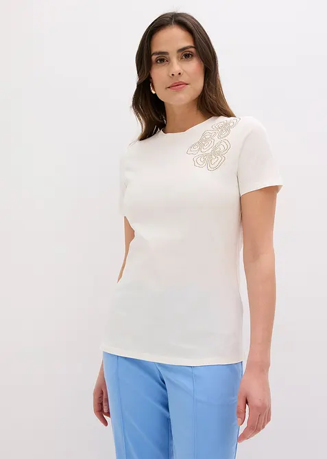 T-shirt en coton, bonprix