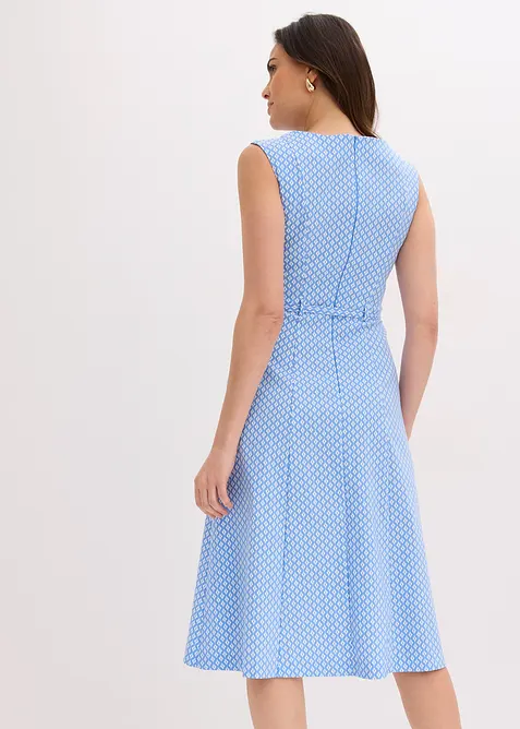 Robe en bengaline avec ceinture (2 pces), bonprix