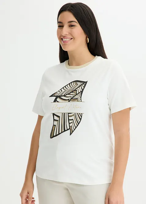 T-shirt en coton, bonprix