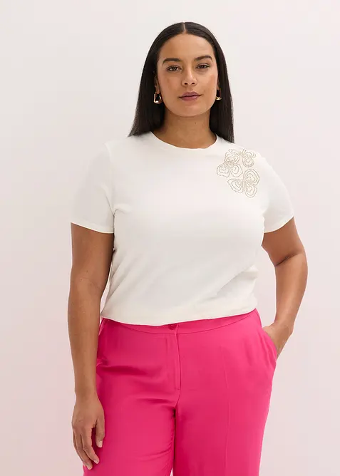 T-shirt en coton, bonprix